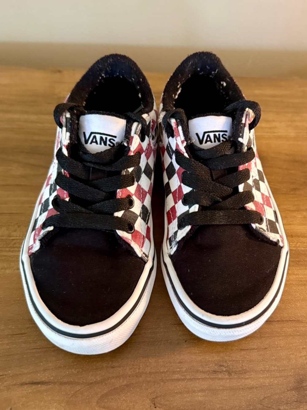 Vans Seldan Toddler Size 11 Checkerboard Sneakers - Picture 4 of 8